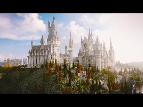 Minecraft studenti creano la mappa di Harry Potter