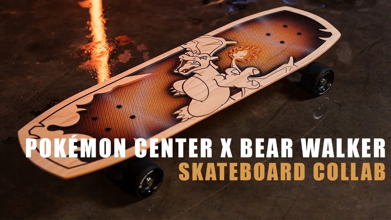 Arrivano le tavole da skateboard a tema Pokémon