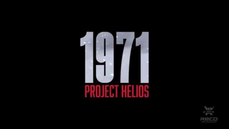 La cover di 1971 Project Helios