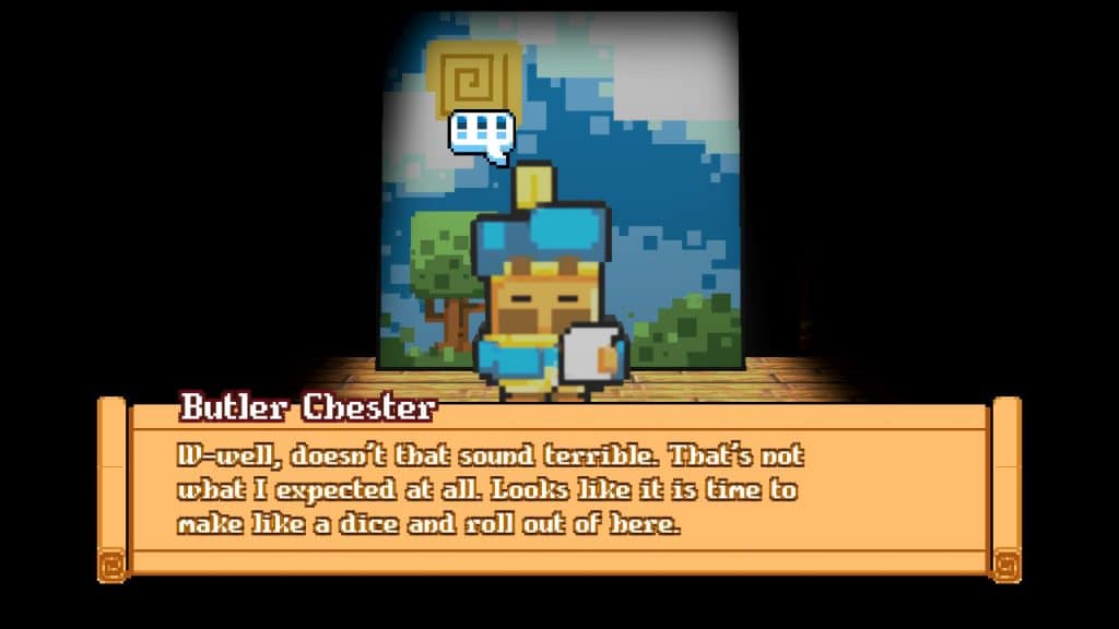 Già dal portamento di Chester e dal suo modo di leggere il suo comunicato si può percepire la cura riposta in ogni dettaglio del gioco