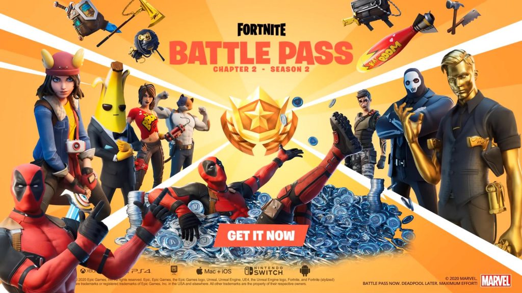 Fortnite: capitolo 2, la seconda stagione si ispira a james bond e... Deadpool Fortnite: capitolo 2, la seconda stagione si ispira a james bond e... Deadpool