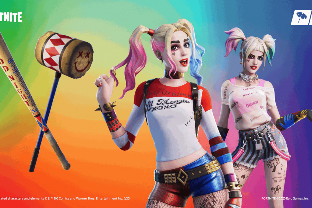Fortnite porta harley quinn per l'evento speciale di birds of prey Fortnite harley quinn