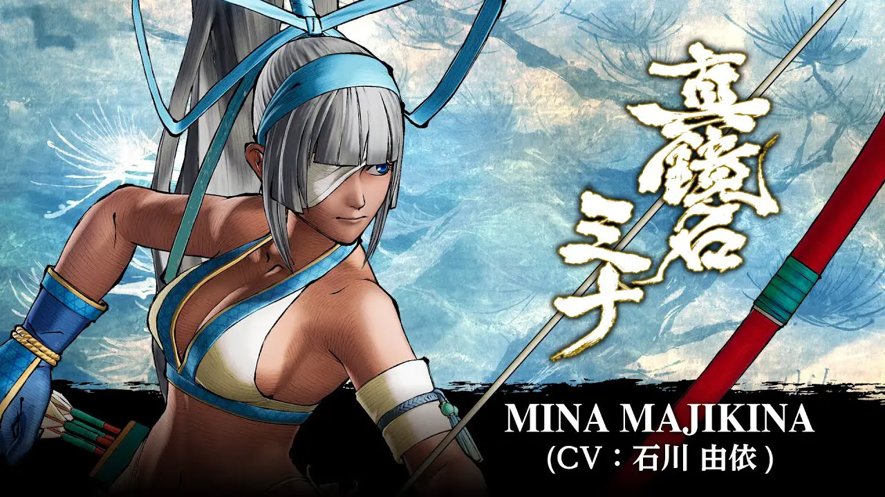 Samurai Shodown 2019 Mina Majikina trailer screen