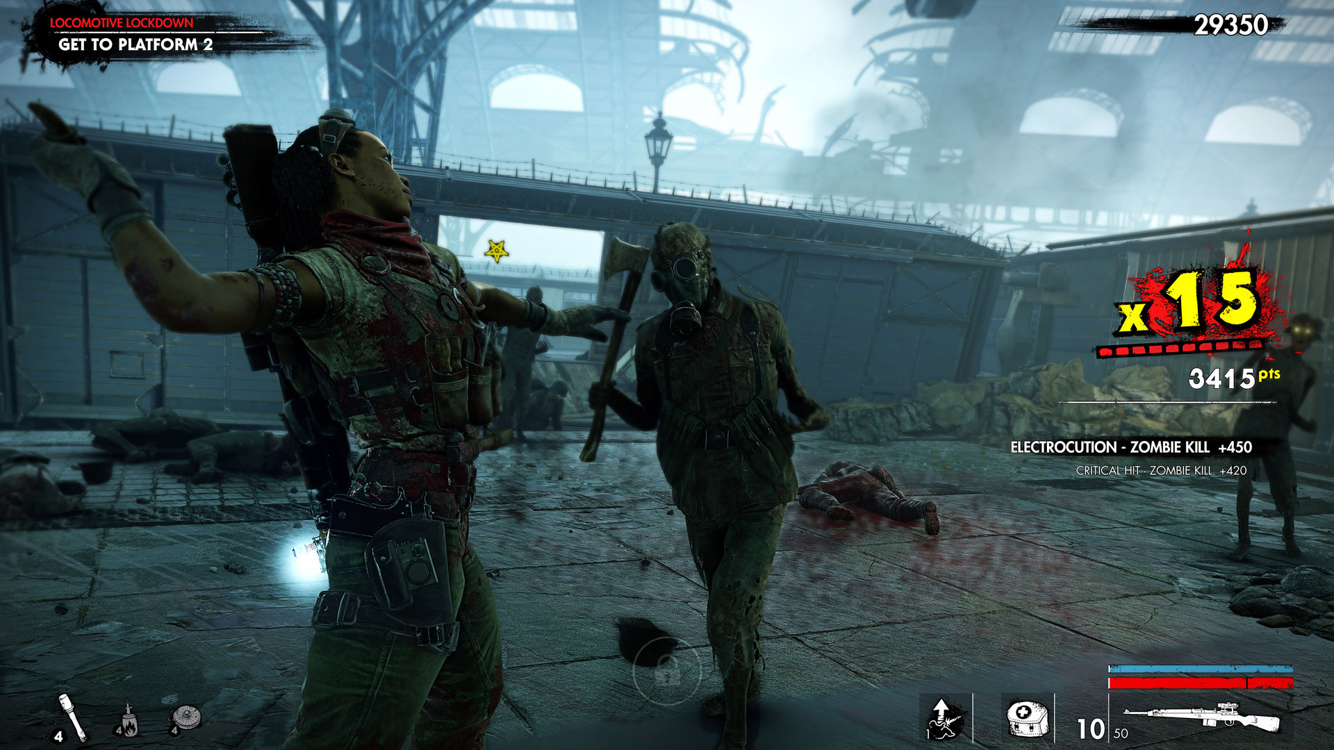 Screenshot da Zombie Army 4: Dead War