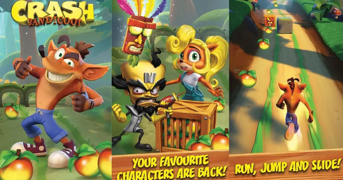 Crash Bandicoot-mobile-endless-runner