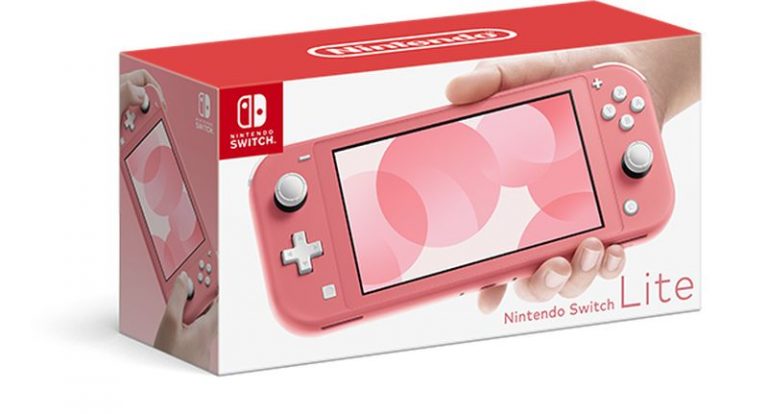 Nintendo switch lite coral uscirà a marzo in giappone