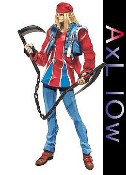 Guilty Gear X axl aspetto