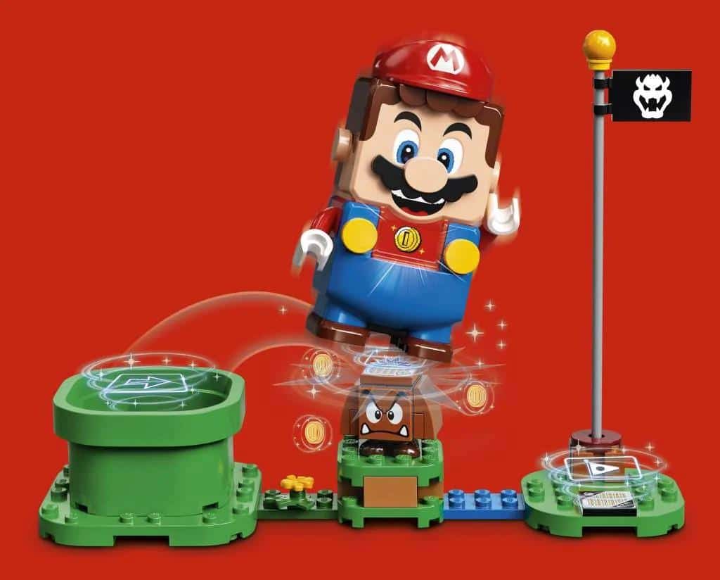 Immagine ufficiale rilasciata da LEGO e Nintendo