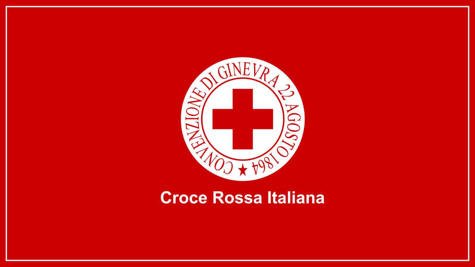 Il logo della Croce Rossa Italiana