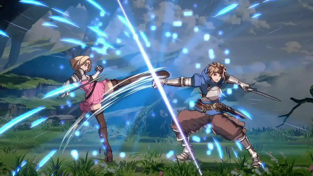 GranBlue Fantasy Versus Djeeta gameplay