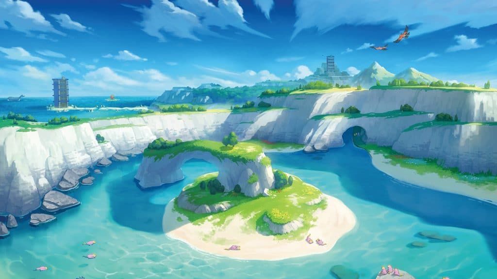 Pokémon spada e scudo: rivelati i dettagli sull'isola dell'armatura Pokemon spada e scudo