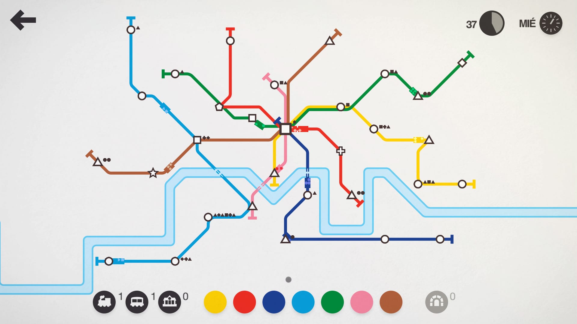 mini metro gioco