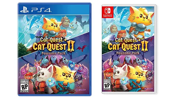 Cat Quest, Cat Quest Pawsome Pack, Cat Quest PlayStation 4, Cat Quest 2 Nintendo Switch, Cat Quest Bundle