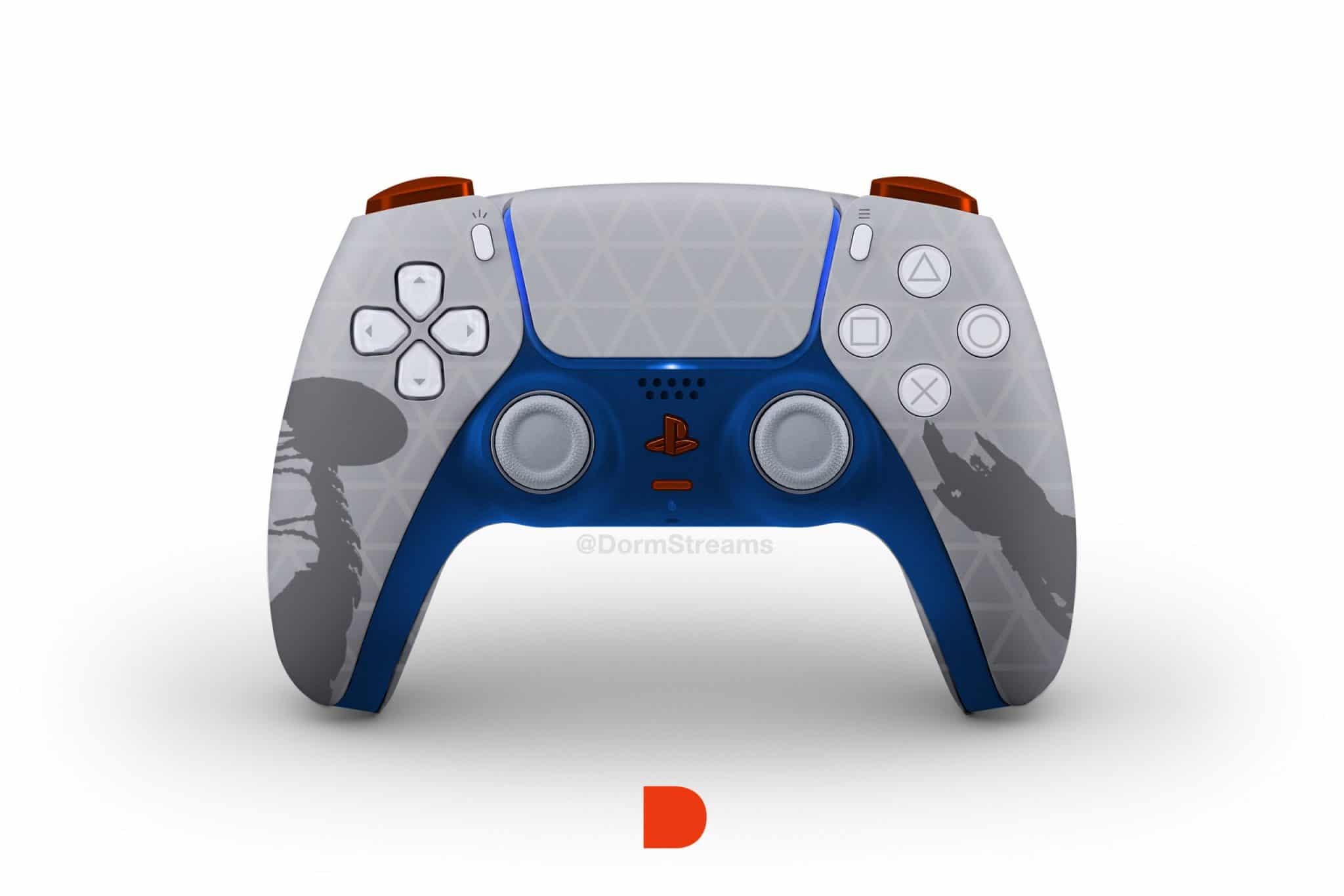 I Cinque nuovi modelli del DualSense di Playstation 5 creati da Dorm