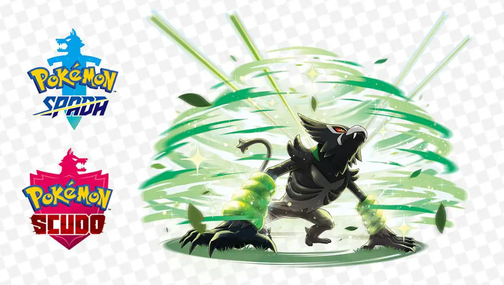 Pokémon Spada e Scudo, il Pokémon leggendario Zarude apprenderà una mossa al livello 90