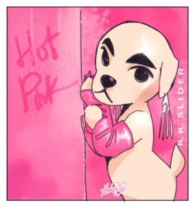 Animal Crossing: New Horizons, K.K. Slider come rockstar del web