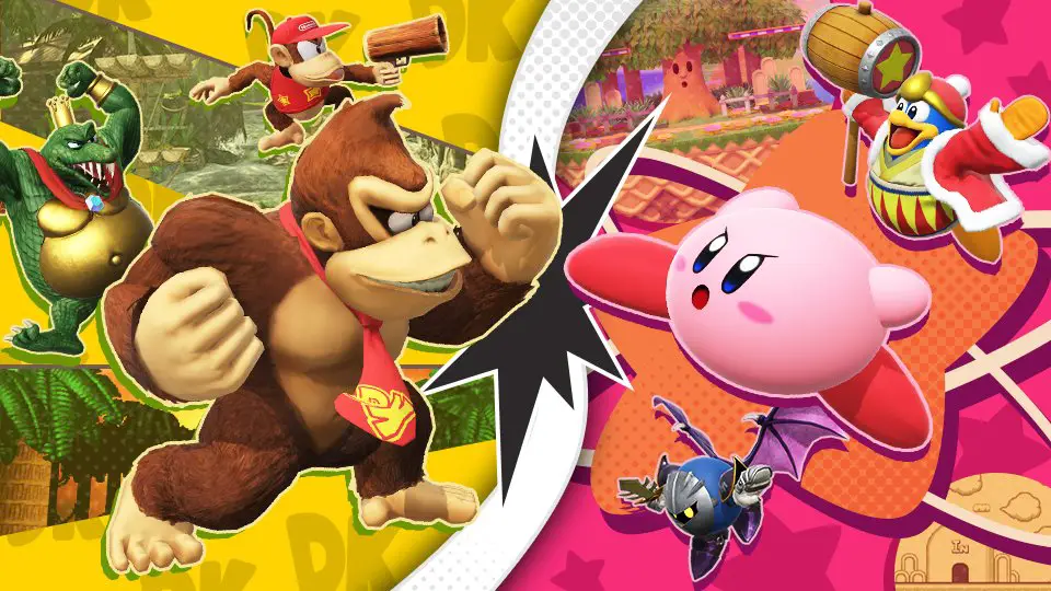 Super Smash Bros. Ultimate, Kirby contro Donkey Kong nel prossimo torneo online speciale