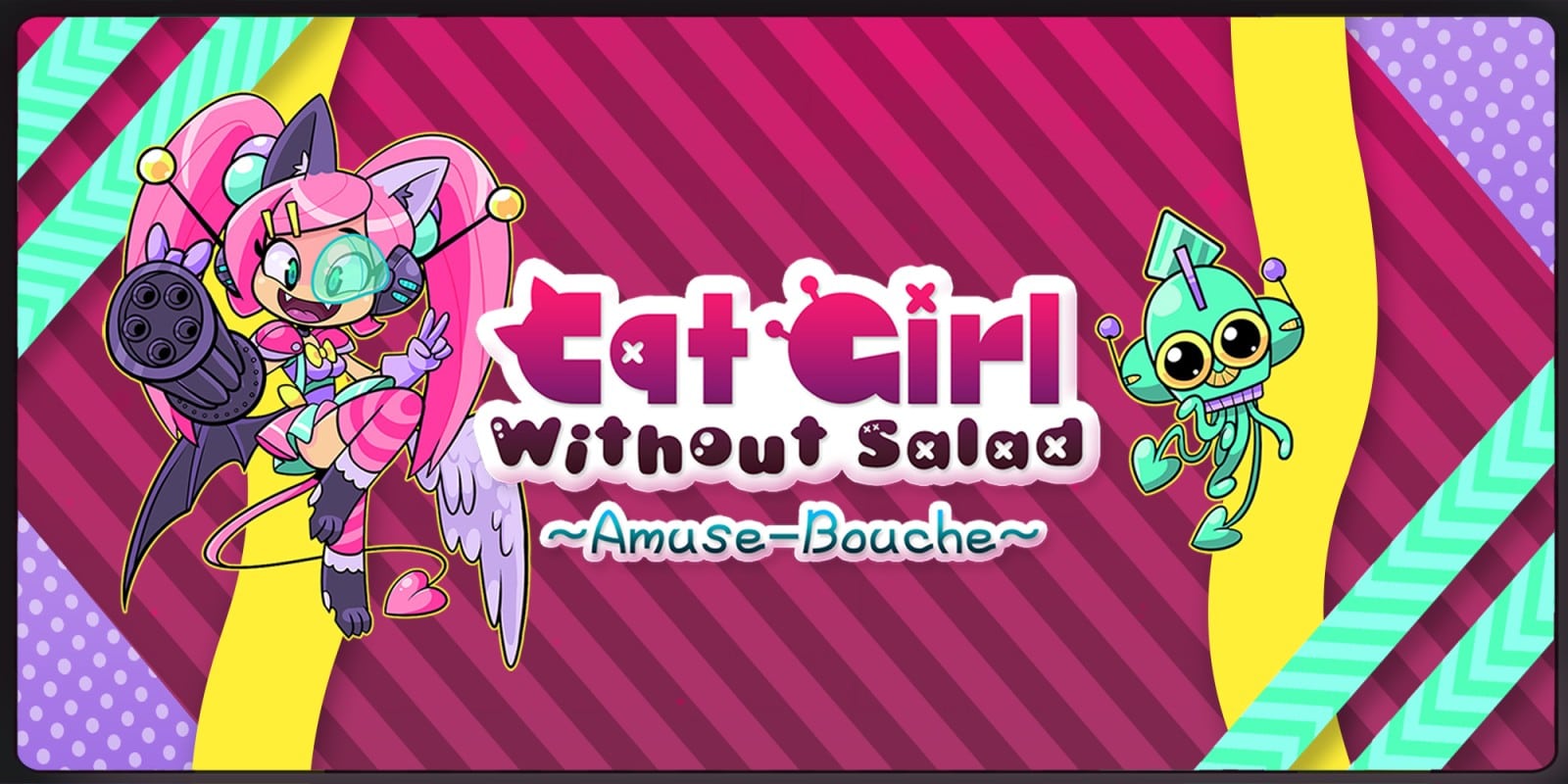 Cat Girl Without Salad: Amuse-Bouche è il pesce d’aprile... “vero” di WayForward per Nintendo Switch