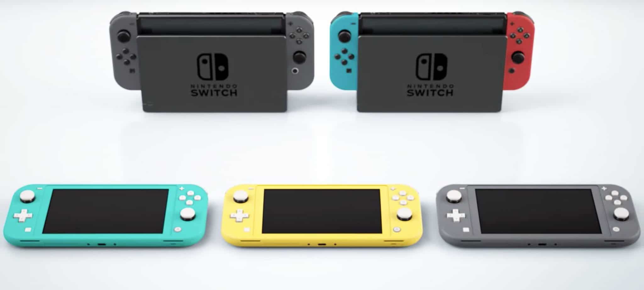 Nintendo Switch e Switch Lite
