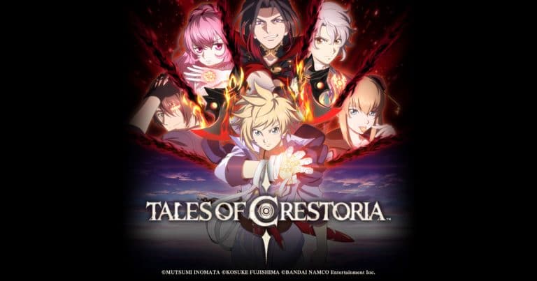 Tales of crestoria, tales of arizen, videogiochi jrpg, bandai namco, giochi di ruolo