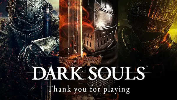 Dark souls Thank you