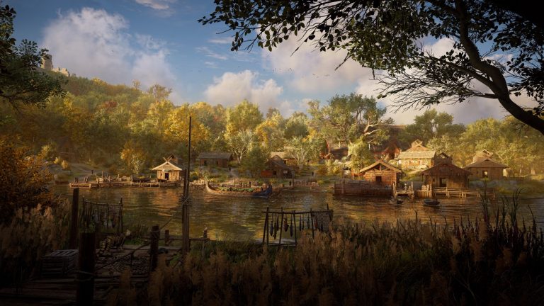 Assassin’s creed valhalla, rilasciato lo screenshot di un villaggio inglese