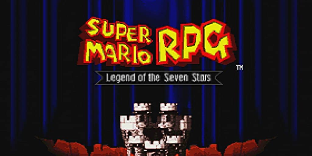 Super Mario RPG: Legend of the Seven Stars title screen