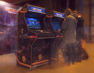 Huntdown arcade cabinet