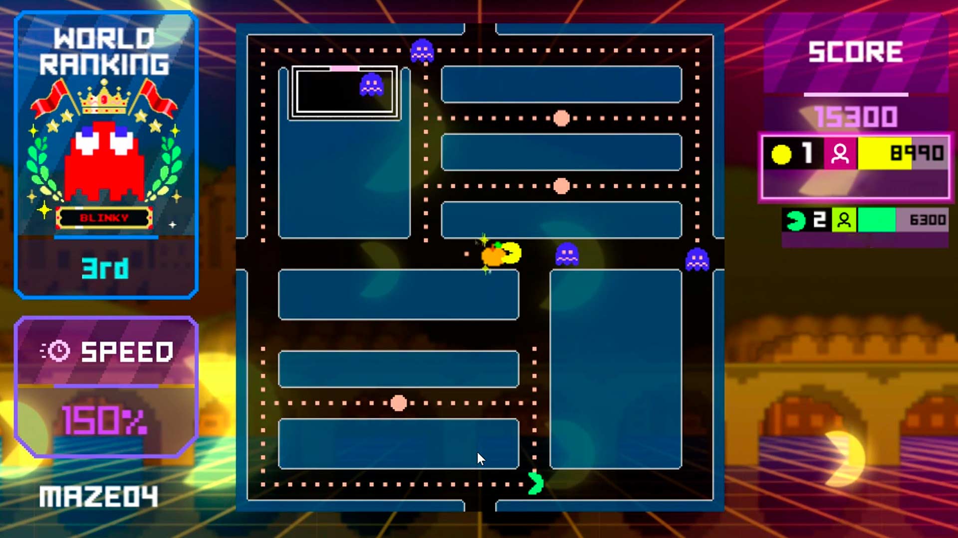 Pac-Man Live Studio Modalità Infinita