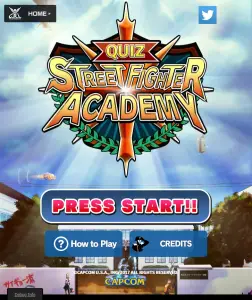 Capcom Aprile 2017 Street Fighter Academy