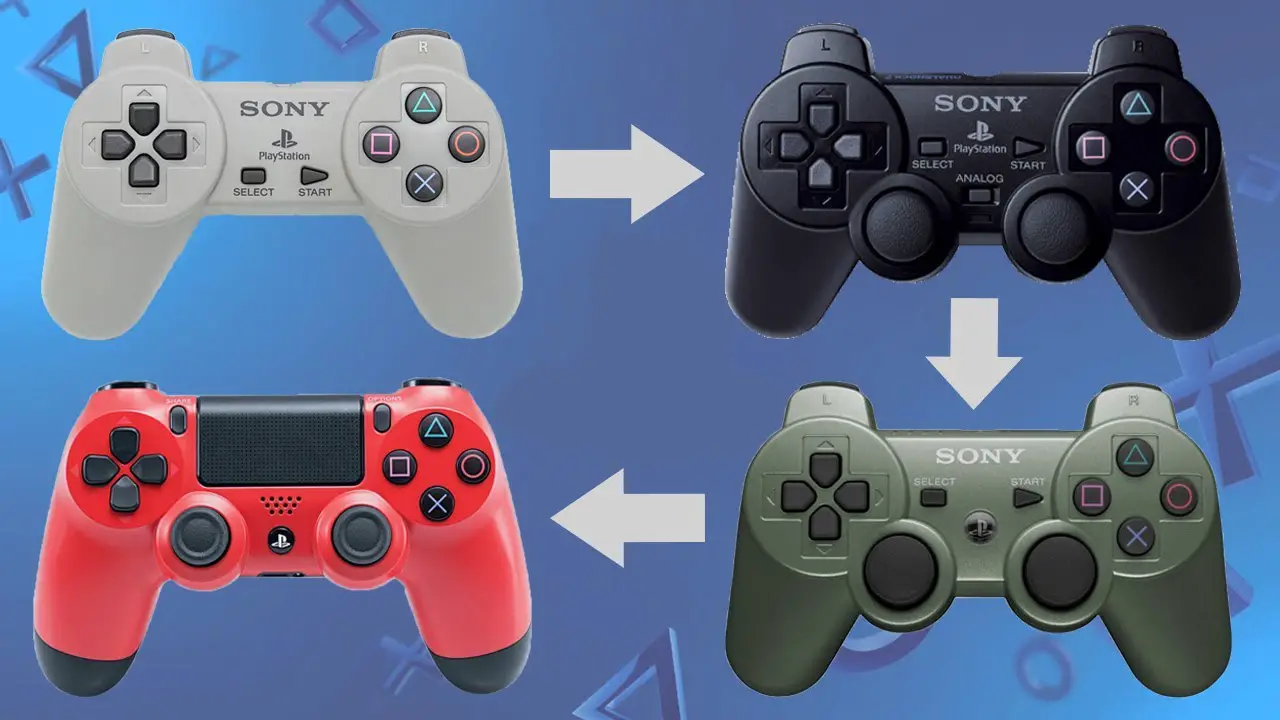 controller playstation evoluzione nel tempo