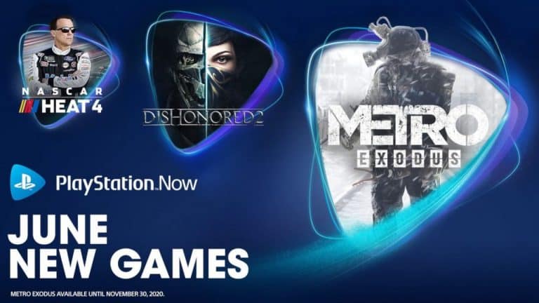 Playstation now aggiunge al suo catalogo metro exodus, dishonored 2 e nascar heat 4