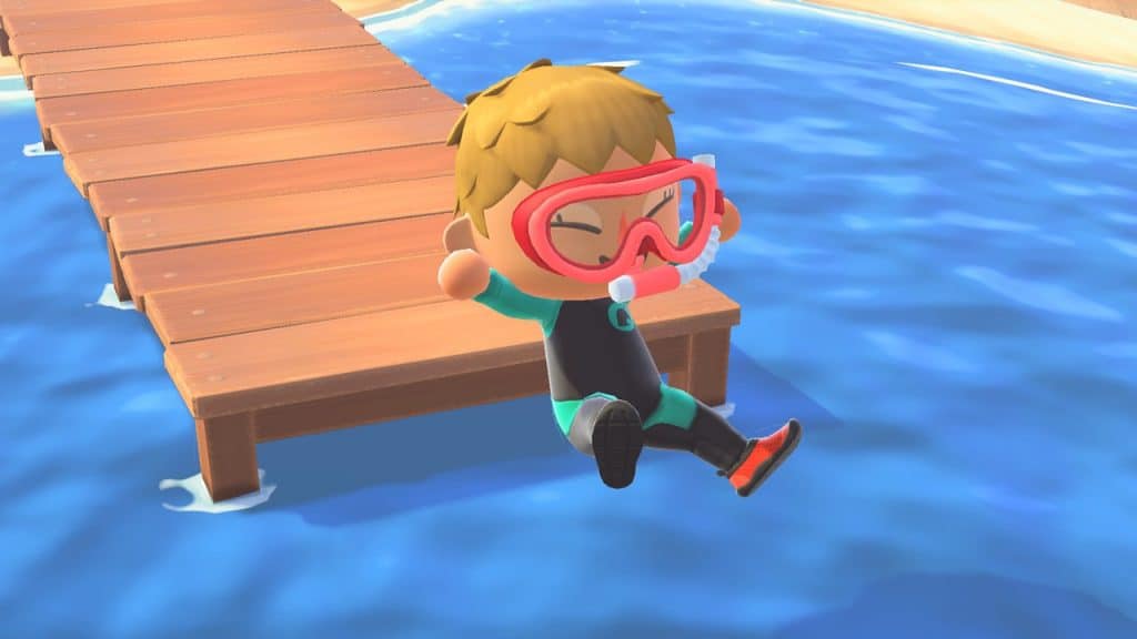 Animal crossing: new horizons, ecco quanto costerà nuotare Animal crossing new horizons