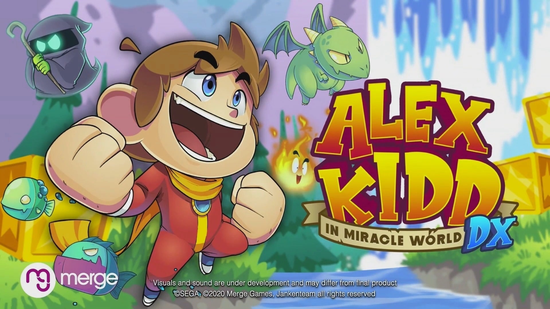 Alex Kidd in Miracle World DX cover