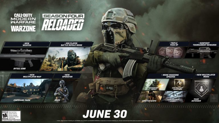 Call of duty: modern warfare/warzone: online l'aggiornamento