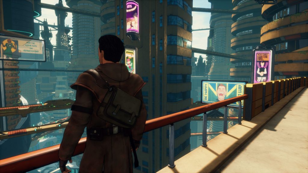 Beyond a steel sky, ecco il trailer per apple arcade Screenshot da beyond a steel sky