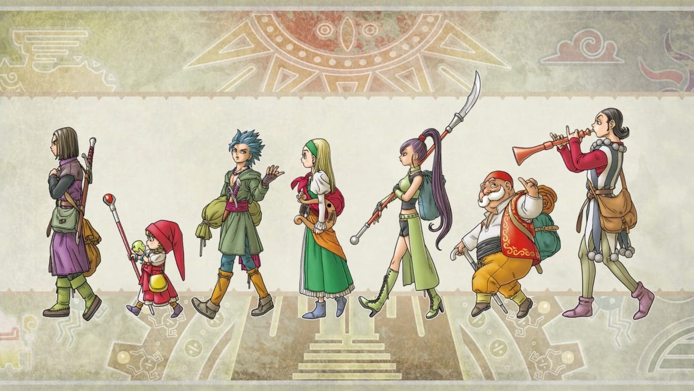 Wallpaper di Dragon Quest XI: Echi di un'Era Perduta