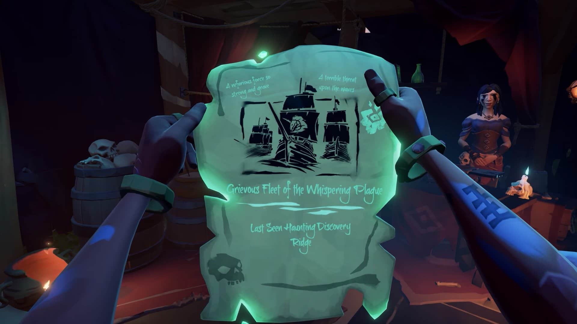 Haunted Shores sea of thieves