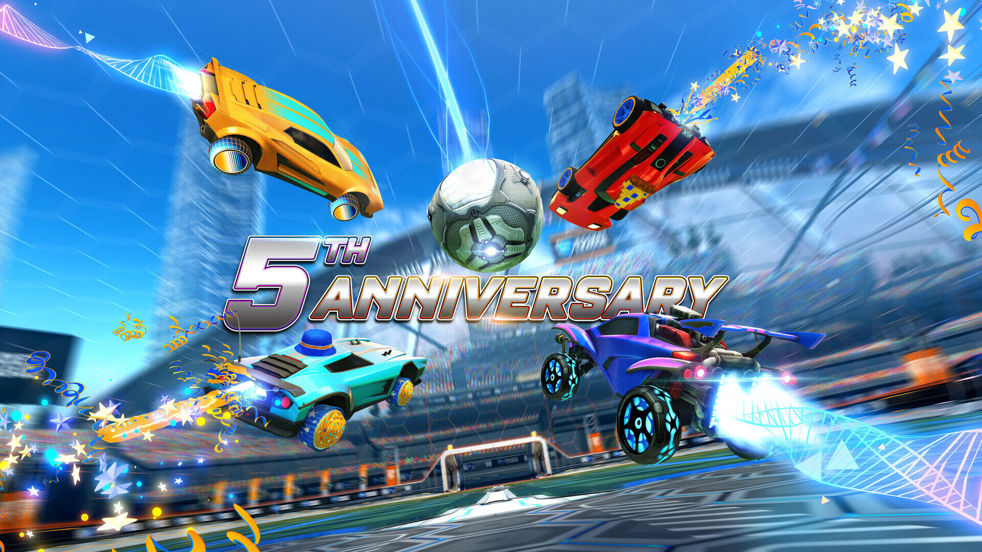 Rocket League Fifth Anniversary