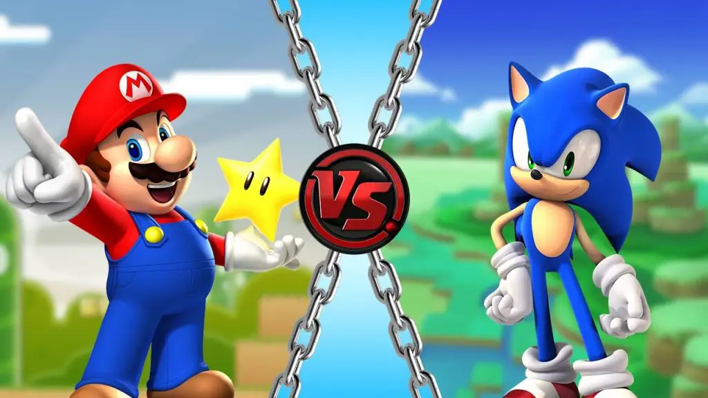 Sonic Vs Mario