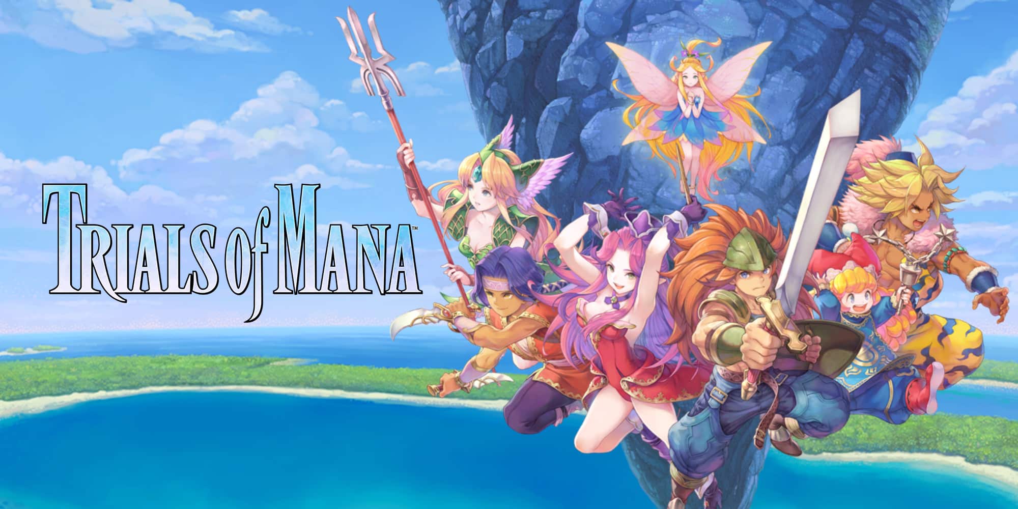 Trials of Mana remake logo