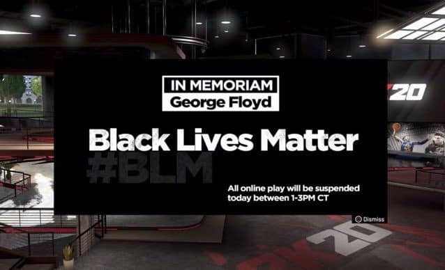 NBA 2K20 al fianco dei manifestanti di Black Lives Matter