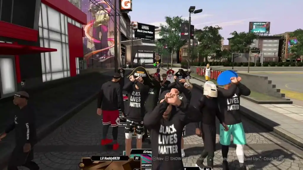 NBA 2K20 al fianco dei manifestanti di Black Lives Matter 3