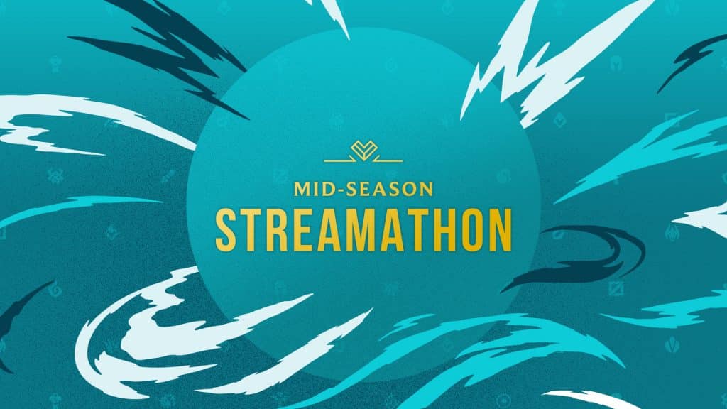 League of legends mid-season streamathon 2020