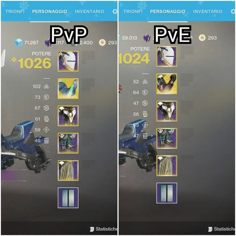 destiny 2 set pvp pve