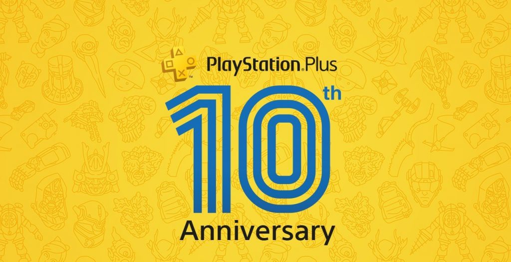 Playstation plus festeggia il suo 10° anniversario Playstation plus 10° anniversario