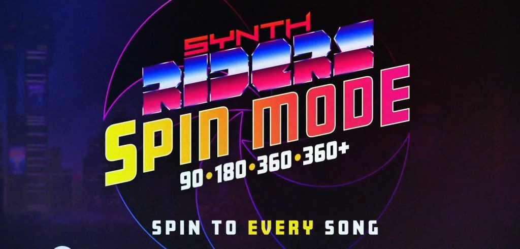 Synth riders, la spin mode è finalmente disponibile! Synth riders spin mode