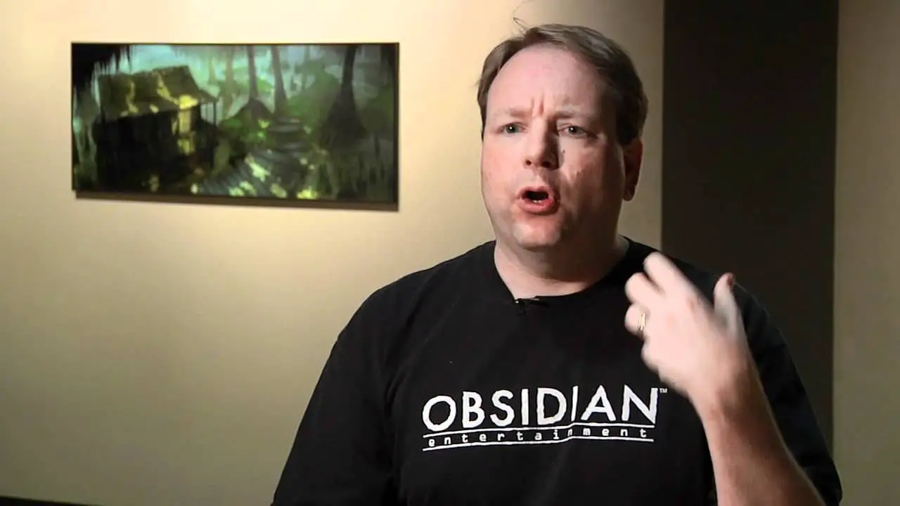 Obsidian the outer worlds Feargus Urquhart pillars of eternity pc
