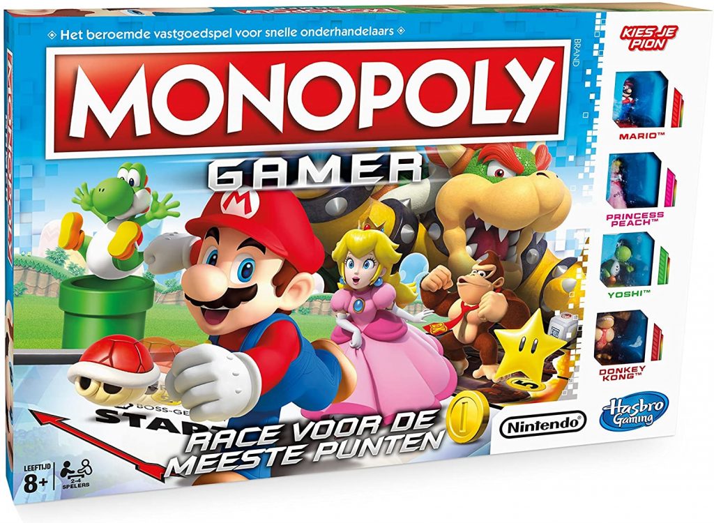 Hasbro si unisce ai festeggiamenti per il 35esimo anniversario di super mario Super mario monopoly