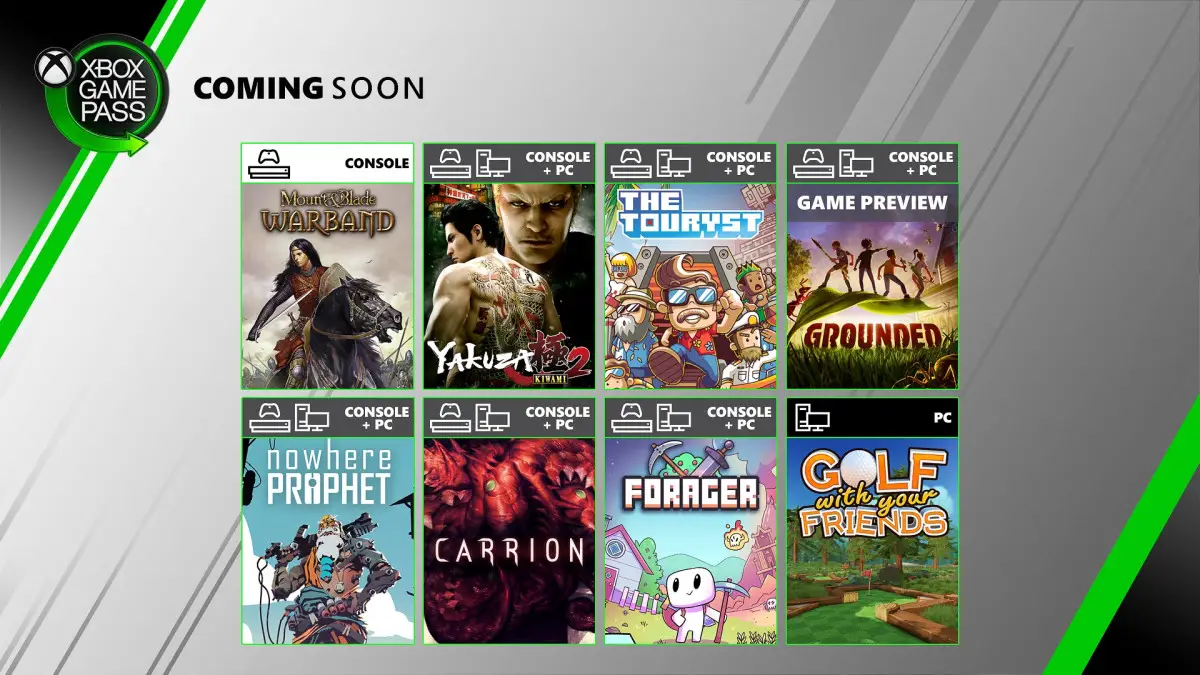 Xbox Game Pass, ecco tutti i titoli della seconda metà di luglio